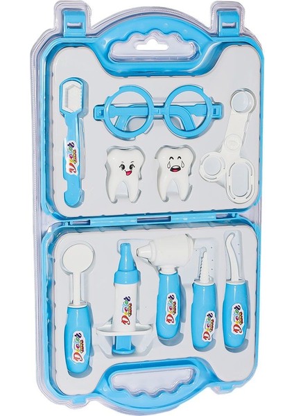ERN-2040 Heroes Toys Çantalı Erkek Dişçi Seti
