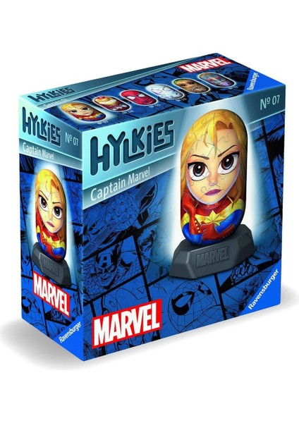 011569 Hylkies Marvel - Captain Marvel 54 Parça Puzzle - No:07 - Ravensburger