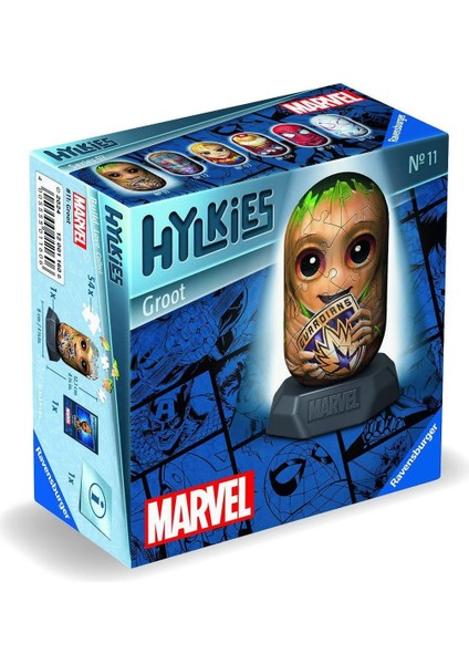 011606 Hylkies Marvel - Groot 54 Parça Puzzle - No:11 - Ravensburger