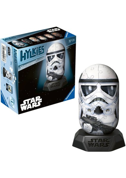 010173 Hylkies Star Wars - Stormtrooper 54 Parça Puzzle - No:06 - Ravensburger