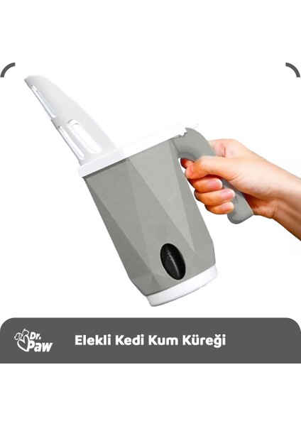 Elekli Kedi Kum Küreği