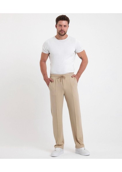 Bafatex Erkek Pileli Baggy Kalıp Pantolon