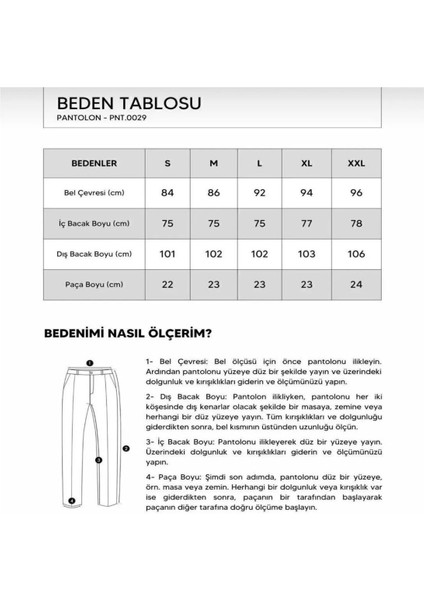 Bafatex Erkek Pileli Baggy Kalıp Pantolon