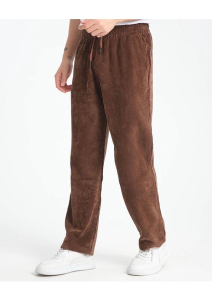 Bafatex Erkek Pileli Baggy Kalıp Pantolon