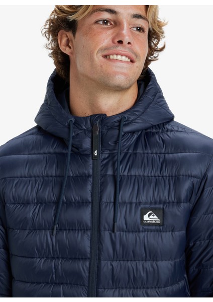 Lacivert Erkek Mont EQYJK04158SCALY Hood modelleri