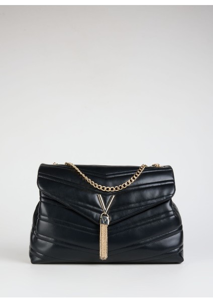 Siyah Kadın 22X12X32 cm Omuz Çantası VBS8DN09