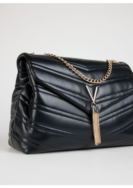 Siyah Kadın 22X12X32 cm Omuz Çantası VBS8DN09 modelleri