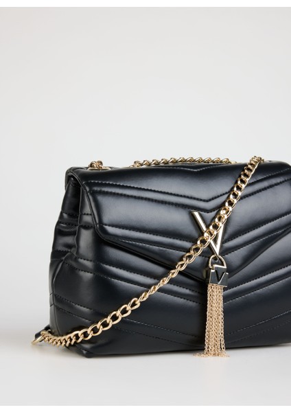 Siyah Kadın 17X9X23 cm Omuz Çantası VBS8DN10 modelleri