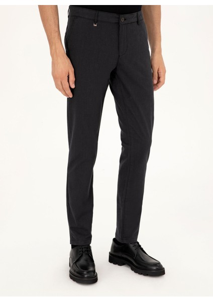 Normal Bel Normal Paça Slim Fit Siyah Erkek Pantolon Avıgnon fiyatları