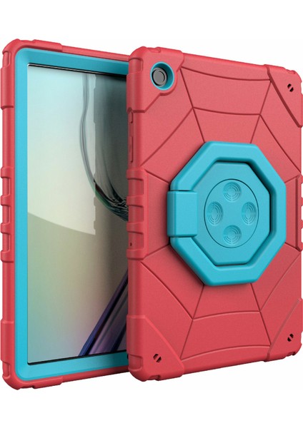 Samsung Galaxy Tab A9 Örümcek Tarzı Pc Tpu Kapak Kick Standı Fidget Oyuncaklar Tablet Kılıfı (Yurt Dışından)