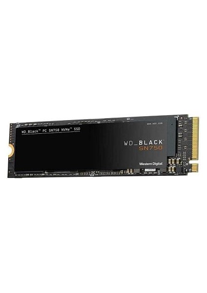 Wd 500GB Black SN750 Nvme M.2 SSD Disk WDS500G3X0C Harddisk