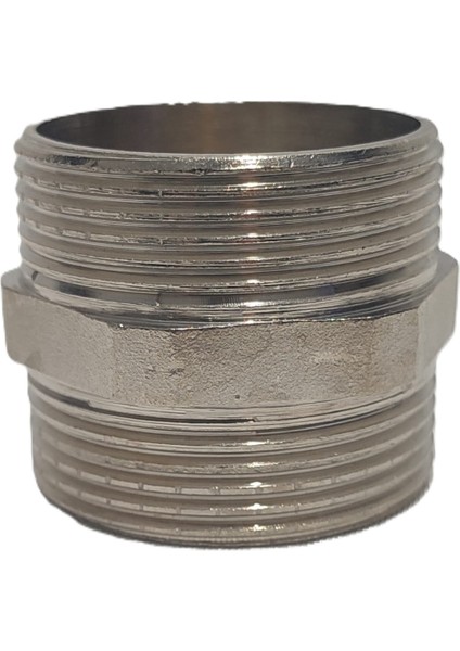 11/2" Sarı / Krom Dişli Nipel DN40 - Chrome Nipple