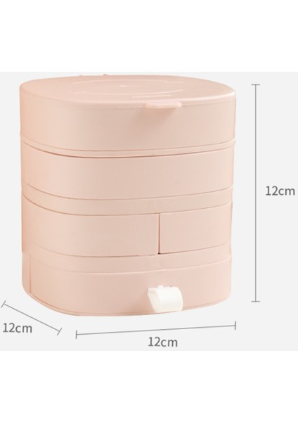 Kadın Takı Saklama Kutusu Kolye Küpe Durumda Doğum Günü Hediyeleri, Beyaz (Yurt Dışından) indirimleri