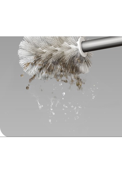 Tuvalet Fırçası Seti Banyo Tuvalet Temizleme Fırçası Boşluk Alüminyum Deliksiz Ev Iz Uzun Sap Fırça Rafı (Yurt Dışından) indirimleri