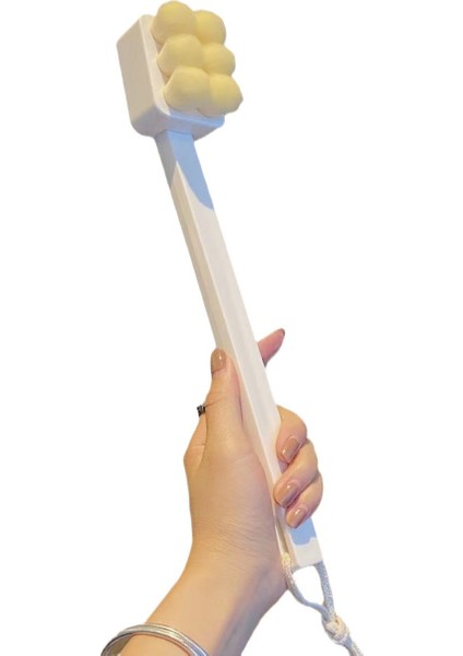 Uzun Saplı Yumuşak Saç Banyo Fırçası Banyo Temizleme Fırçası Plastik Fırça Banyo Fırçası (Yurt Dışından)