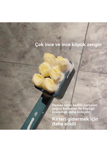 Uzun Saplı Yumuşak Saç Banyo Fırçası Banyo Temizleme Fırçası Plastik Fırça Banyo Fırçası (Yurt Dışından) modelleri