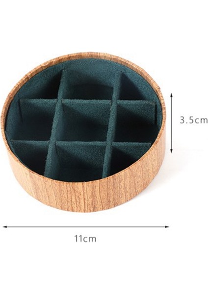 Ins Koyu Yeşil Basit Saklama Kutusu Gül Ağacı Tahıl Takı Ekranı 1 (Yurt Dışından) fırsatları