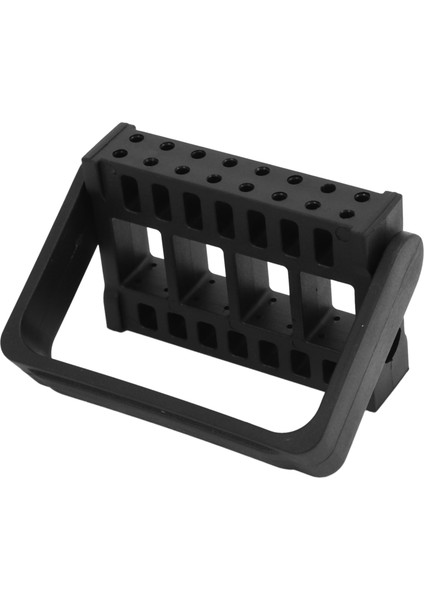 Yerleştirme Kutusu 16 Delikli Taşlama Kafası Saklama Kutusu, Siyah (Yurt Dışından)