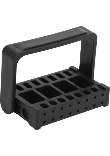 Yerleştirme Kutusu 16 Delikli Taşlama Kafası Saklama Kutusu, Siyah (Yurt Dışından) indirimleri