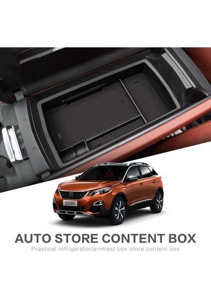 Araba Merkezi Konsol Organizatör Saklama Kutusu Iç Aksesuarları Kol Dayama Saklama Kutusu 3008 4008 5008 2017-2020 (Yurt Dışından) fiyatları