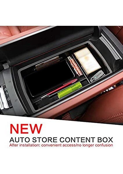 Araba Merkezi Konsol Organizatör Saklama Kutusu Iç Aksesuarları Kol Dayama Saklama Kutusu 3008 4008 5008 2017-2020 (Yurt Dışından) fırsatları