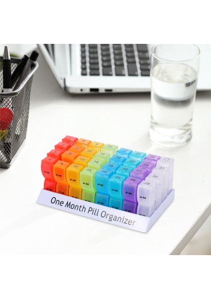 Aylık Haftalık Hap Saklama Kutuları-Am/pm Günlük, 31 Gün (Yurt Dışından) fırsatları