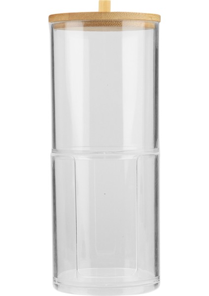 4 Adet Akrilik Pamuk Saklama Kutusu Ev Kapaklı Şeffaf Kutu (Yurt Dışından) fiyatları