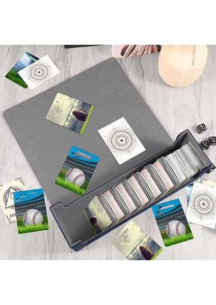 Desk Box 400'LÜ Kart Oyunları Eklemek Için Kart Saklama Kutusu (Mavi) (Yurt Dışından) fiyatları