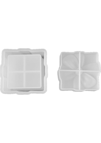 Kristal Epoksi Saklama Kutusu Silikon Kalıp Manuel Dıy Ilmek Hediye Kutusu (Yurt Dışından)