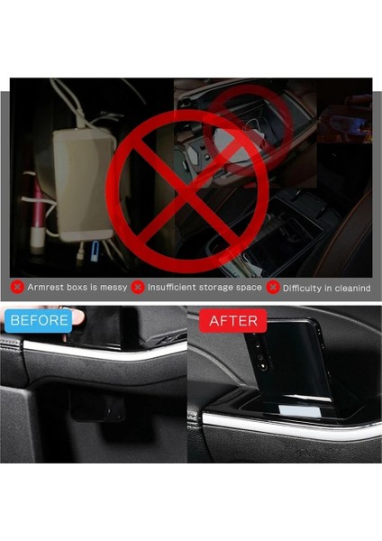 Araba Karbon Fiber Kapı Kolu Saklama Kutusu Yan Kol Dayama Kapı Kutusu Siyah Escape Kuga 2020 Için (Yurt Dışından) modelleri