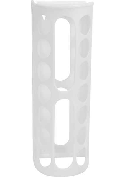 Çok Amaçlı Katlanır Çöp Torbası Saklama Kutusu Duvar Asılı Çevre Koruma Plastik Torba Çıkarma Kutusu Beyaz (Yurt Dışından)