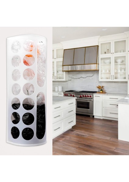 Çok Amaçlı Katlanır Çöp Torbası Saklama Kutusu Duvar Asılı Çevre Koruma Plastik Torba Çıkarma Kutusu Beyaz (Yurt Dışından) modelleri