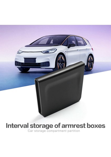Id.3 Id3 Araba Kolçak Saklama Kutusu Saklama Bölmesi Için 2x Kutu Bölmesi (Yurt Dışından) indirimleri