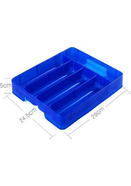 Çekmece Ay Kaşık Çatal Bıçak Ayırma Bitirme Saklama Kutusu Beyaz (Yurt Dışından) indirimleri