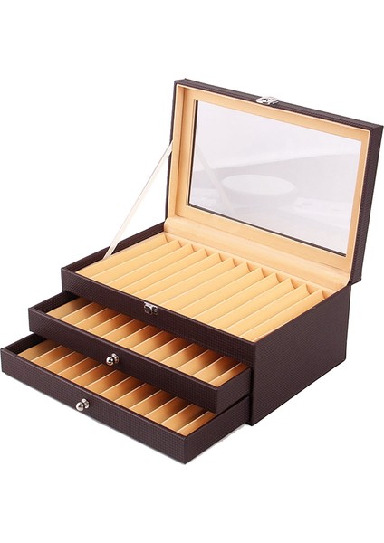 36 Yuvalı Ahşap Kalem Ekran Saklama Kutusu 4 (Yurt Dışından)