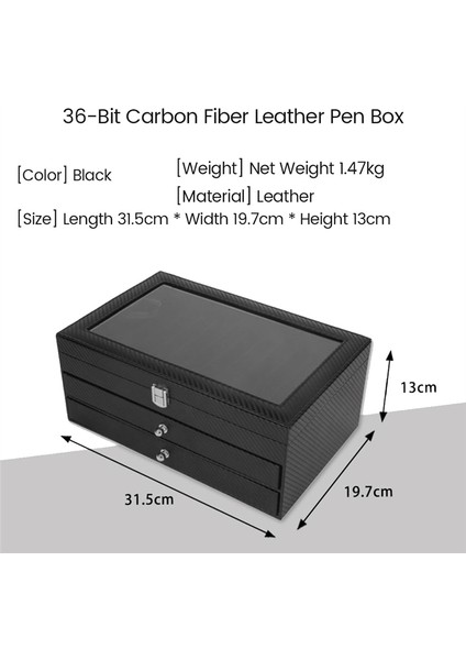 36 Yuvalı Ahşap Kalem Ekran Saklama Kutusu 4 (Yurt Dışından) fiyatları