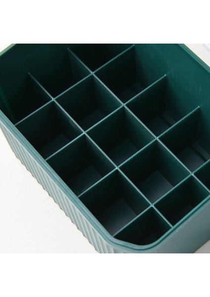 Ruj Kutusu Şeffaf Makyaj Organizatör Saklama Kutusu Ruj Organizatör Kozmetik Plastik Ruj Ekran Depolama-Yeşil (Yurt Dışından) fiyatları