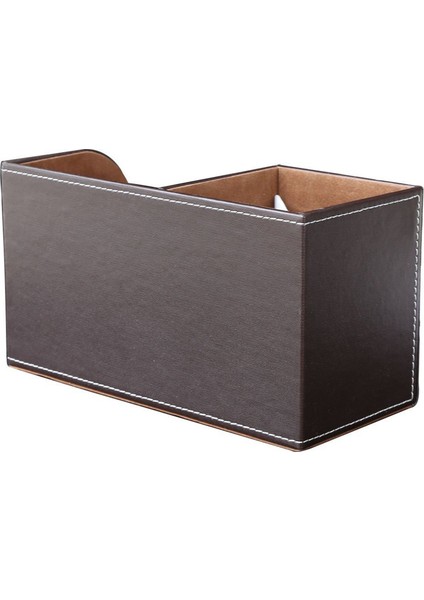 1 Adet Masa Saklama Kutusu Kalem/kurşun Kalem, Cep Telefonu Tutucu (Kahverengi-Pazen) (Yurt Dışından) indirimleri