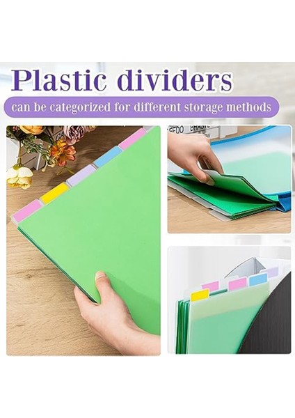 12 Parça 31 x 32 cm Kağıt Saklama Düzenleyici ve Saklama Kutusu Bölücüler Için Dizin Etiketleri (Yurt Dışından) modelleri