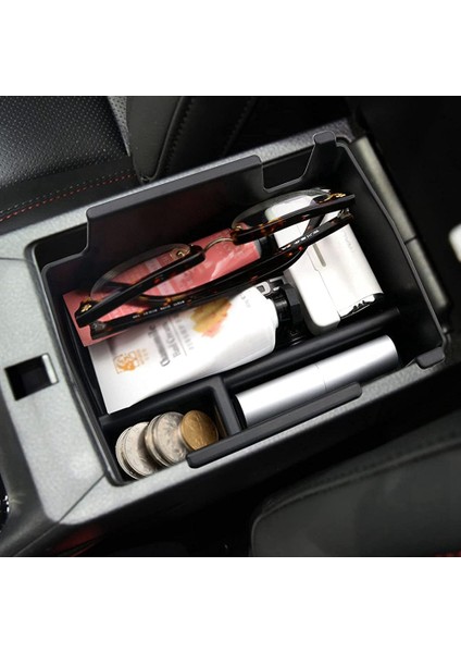 Comp 2021 2022 Saklama Kutusu Için Orta Konsol Düzenleyici, Siyah (Yurt Dışından) modelleri