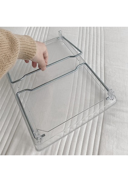 Akrilik Şeffaf Masaüstü Saklama Kutusu Yurt Ofis Depolama Rafı (Yurt Dışından) fiyatları