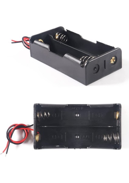 Adet 3.7V 18650 Pil Tutuculu Plastik Saklama Kutusu Kablo Uçlu (Yurt Dışından) fiyatları