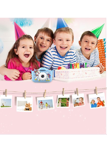 Yeni Çocuk Kamera Fotoğraf Çekebilir, Video Kaydedebilebilir Hd Çift Fotoğraf Dijital Küçük Slr Oyuncak Hediye (Yurt Dışından) indirimleri