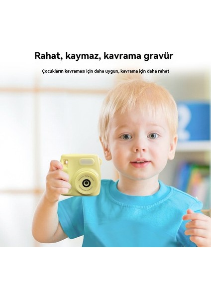 Çocuk Kamerası USB Şarj Kamera Öğrenci Kampüsü Kamera Hafifliği Fotoğraf Çekme Küçük Kamera (Yurt Dışından)