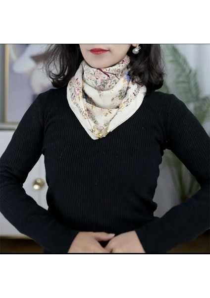 Küçük Altın Top Toka Pamuk ve Keten Dokusu (Yurt Dışından)