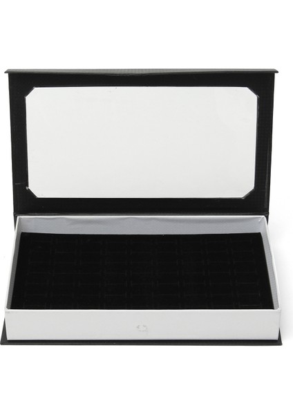 72'li Yüzük Takı Teşhir Saklama Kutusu, Vitrin Siyah Yüzük Kutusu (Yurt Dışından) fiyatları