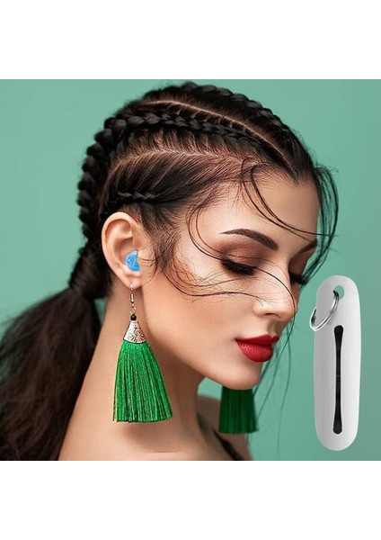 4 Adet Mini Saklama Kutusu Kulak Tıkacı Saklama Kutusu Taşınabilir Küçük Kutu Taşınabilir Kalınlaşmış Kulaklık Saklama Çantası Saklama Çantası (Yurt Dışından) fırsatları