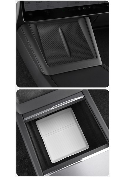 Yeni Model3 Beyaz Için Saklama Kutusu Orta Alt Silikon Ped (Yurt Dışından) fiyatları