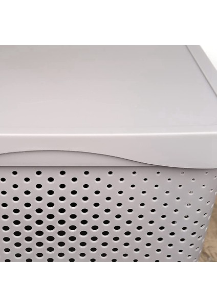 6 Adet Kapaklı Saklama Sepeti, Istiflenebilir Masaüstü Saklama Kutusu (Yurt Dışından) fırsatları