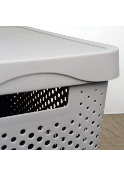 6 Adet Kapaklı Saklama Sepeti, Istiflenebilir Masaüstü Saklama Kutusu (Yurt Dışından) indirimleri